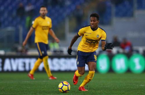 LAZIO-VERONA 19-02-2018 AARONS. SILPRESS