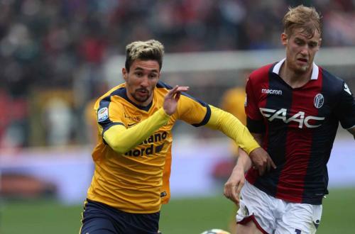 BOLOGNA-VERONA 15-04-2018 RYDER MATOS. ALBERTO MARIANI/SILPRESS
