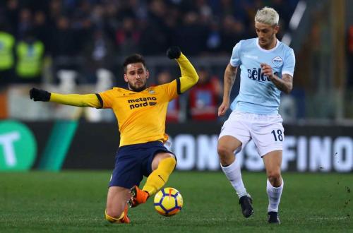 LAZIO-VERONA 19-02-2018 LUIS ALBERTO E BOLDOR . SILPRESS