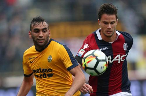 BOLOGNA-VERONA 15-04-2018 MOHAMED FARES. ALBERTO MARIANI/SILPRESS