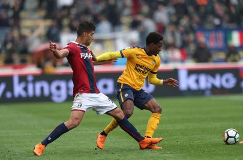 BOLOGNA-VERONA 15-04-2018 AARONS E MASINA. ALBERTO MARIANI/SILPRESS