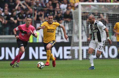 Torino19-05 -2018- Juventus - Hellas Verona  campionato serie; a tim 2017-2018.Alberto mariani - silpress