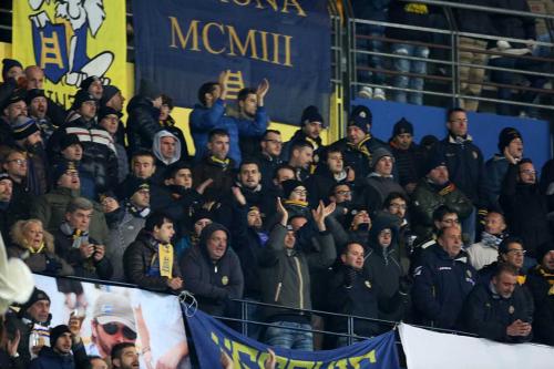 HELLAS  VERONA  /  BOLOGNA  20 -11- 2017 CAMPIONATO SERIE A TIM 2017 -18 SILVER PRESS  PH ALBERTO MARIANI . NELLA FOTO -  TIFOSI HELLAS VERONA