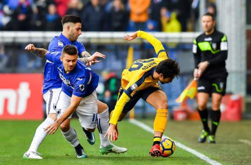 Serie A/Sampdoria-Hellas Verona