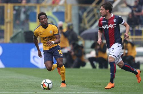BOLOGNA-VERONA 15-04-2018 AARONS. SILPRESS/ALBERTO MARIANI