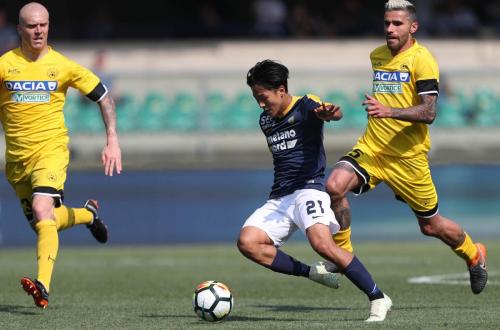 Verona  13-05 -2018- - Hellas verona  - Udinese  campionato serie a Tim 2017-2018 ph Alberto Mariani  -silpress