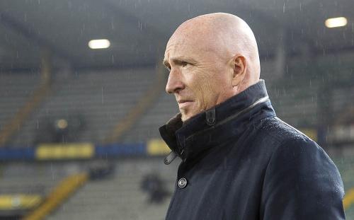 VERONA, ITALIA 29 NOVEMBRE 2017, STADIO MARC'ANTONIO BENTEGODI, IV° TURNO ELIMINATORIO DI TIM CUP 2017/2018, INCONTRO TRA LE SQUADRE DEL CHIEVO VERONA E DELL'HELLAS VERONA, NELLA FOTO: MISTER MARAN