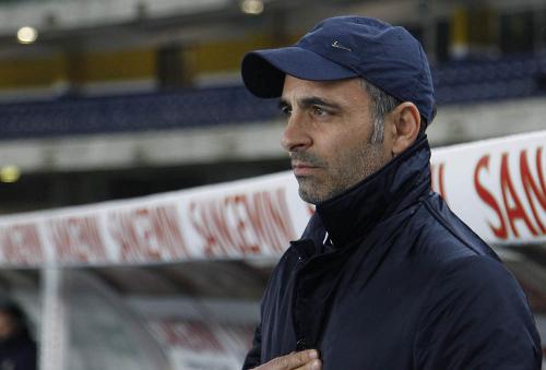VERONA, ITALIA 29 NOVEMBRE 2017, STADIO MARC'ANTONIO BENTEGODI, IV° TURNO ELIMINATORIO DI TIM CUP 2017/2018, INCONTRO TRA LE SQUADRE DEL CHIEVO VERONA E DELL'HELLAS VERONA, NELLA FOTO: MISTER PECCHIA