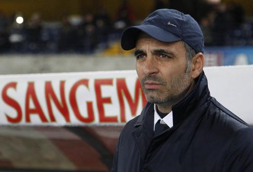 VERONA, ITALIA 29 NOVEMBRE 2017, STADIO MARC'ANTONIO BENTEGODI, IV° TURNO ELIMINATORIO DI TIM CUP 2017/2018, INCONTRO TRA LE SQUADRE DEL CHIEVO VERONA E DELL'HELLAS VERONA, NELLA FOTO: MISTER PECCHIA