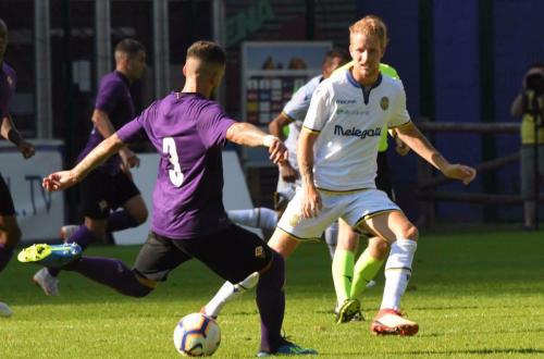 Amichevole Fiorentina-Hellas Verona Biraghi e Gustafson